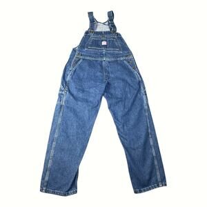 Key Women’s 14 Short Cotton Denim Bib Overalls